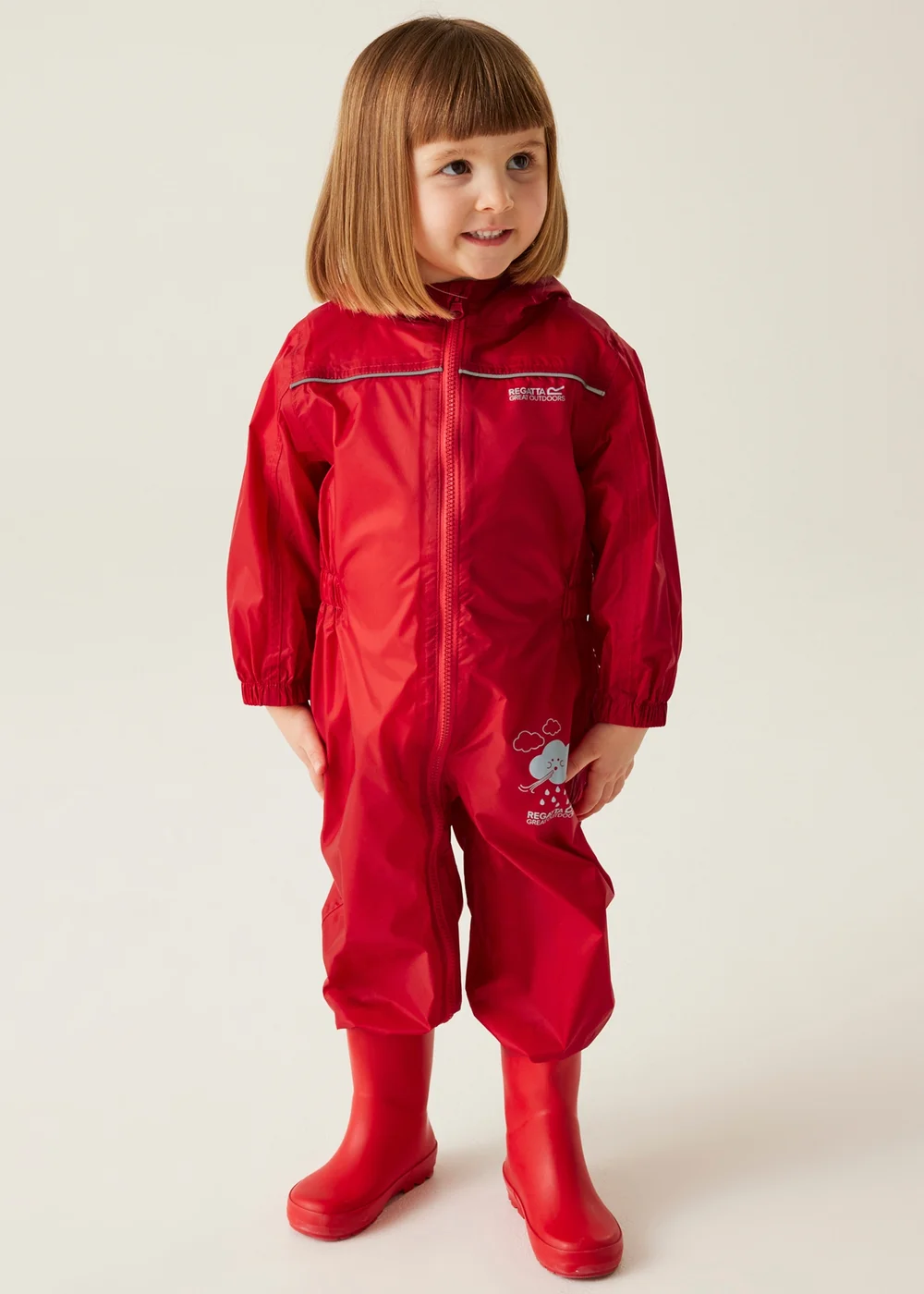 Regatta Ruby Kids' Splosh III Breathable All in 1 (6-72 months) - 1-1.5 Yrs Image 1