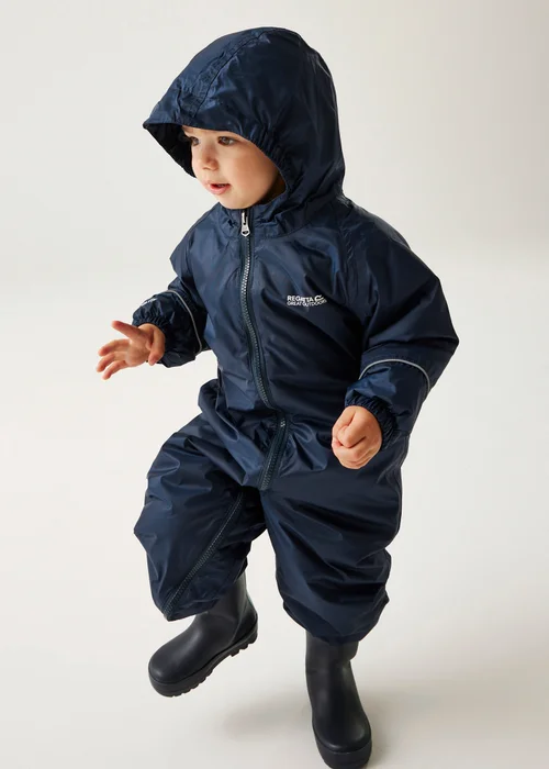 Regatta Ink Kids Splosh III Breathable All in 1 (6-72 months) - 1-2 Yrs Image 3