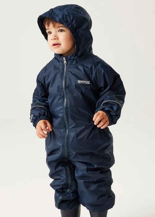 Regatta Ink Kids Splosh III Breathable All in 1 (6-72 months) - 1-2 Yrs Image 1