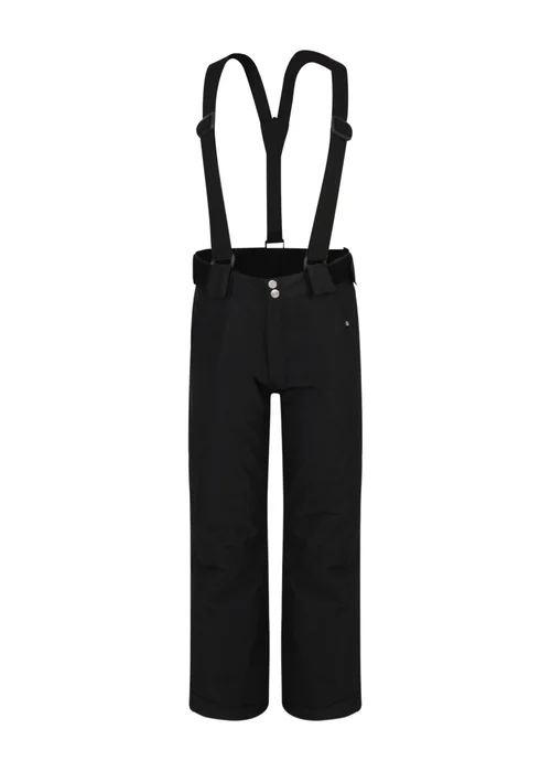 Dare2B Black Kids' Motive Waterproof Salopettes (3-16yrs) - 9-10 Yrs Image 5