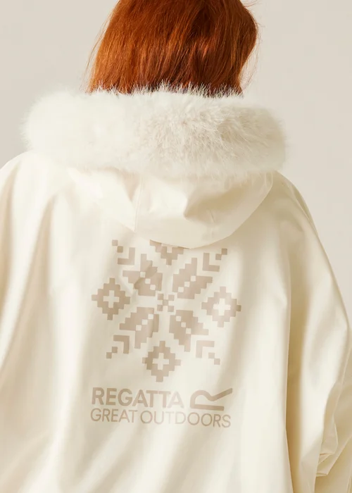 Regatta White Changing Robe - S/M Image 5