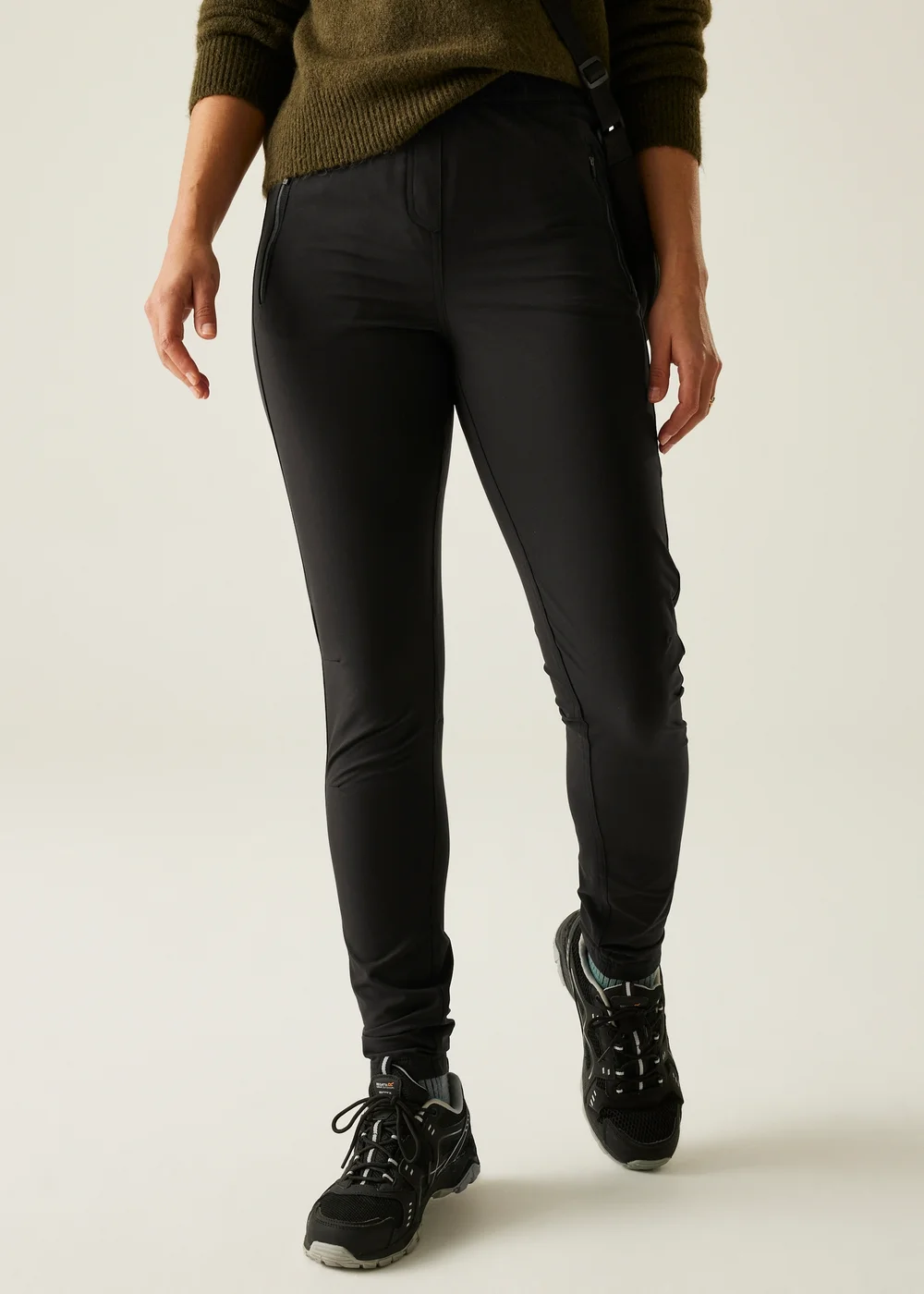 Regatta Black Pentre Stretch II Trousers - 20S Image 3