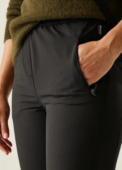 Regatta Black Pentre Stretch II Trousers - 20S Image 4