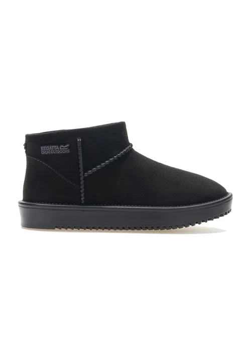 Regatta Black Kids' Risley Short Waterproof Boots (Younger 8 - Older 3) - 7 Infants Image 1