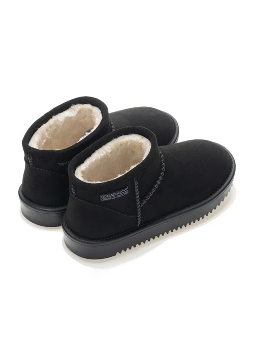 Regatta Black Kids' Risley Short Waterproof Boots (Younger 8 - Older 3) - 7 Infants Image 2