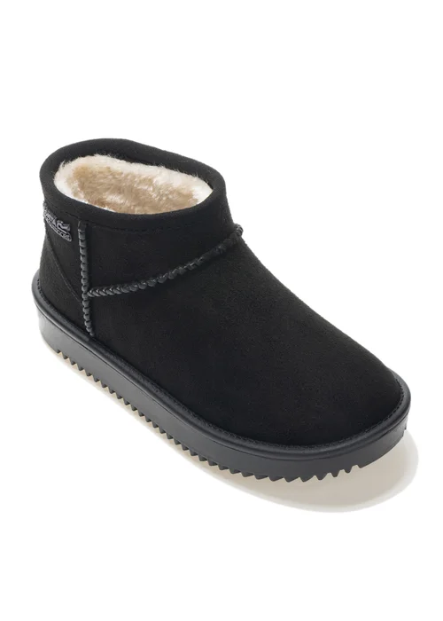 Regatta Black Kids' Risley Short Waterproof Boots (Younger 8 - Older 3) - 7 Infants Image 4