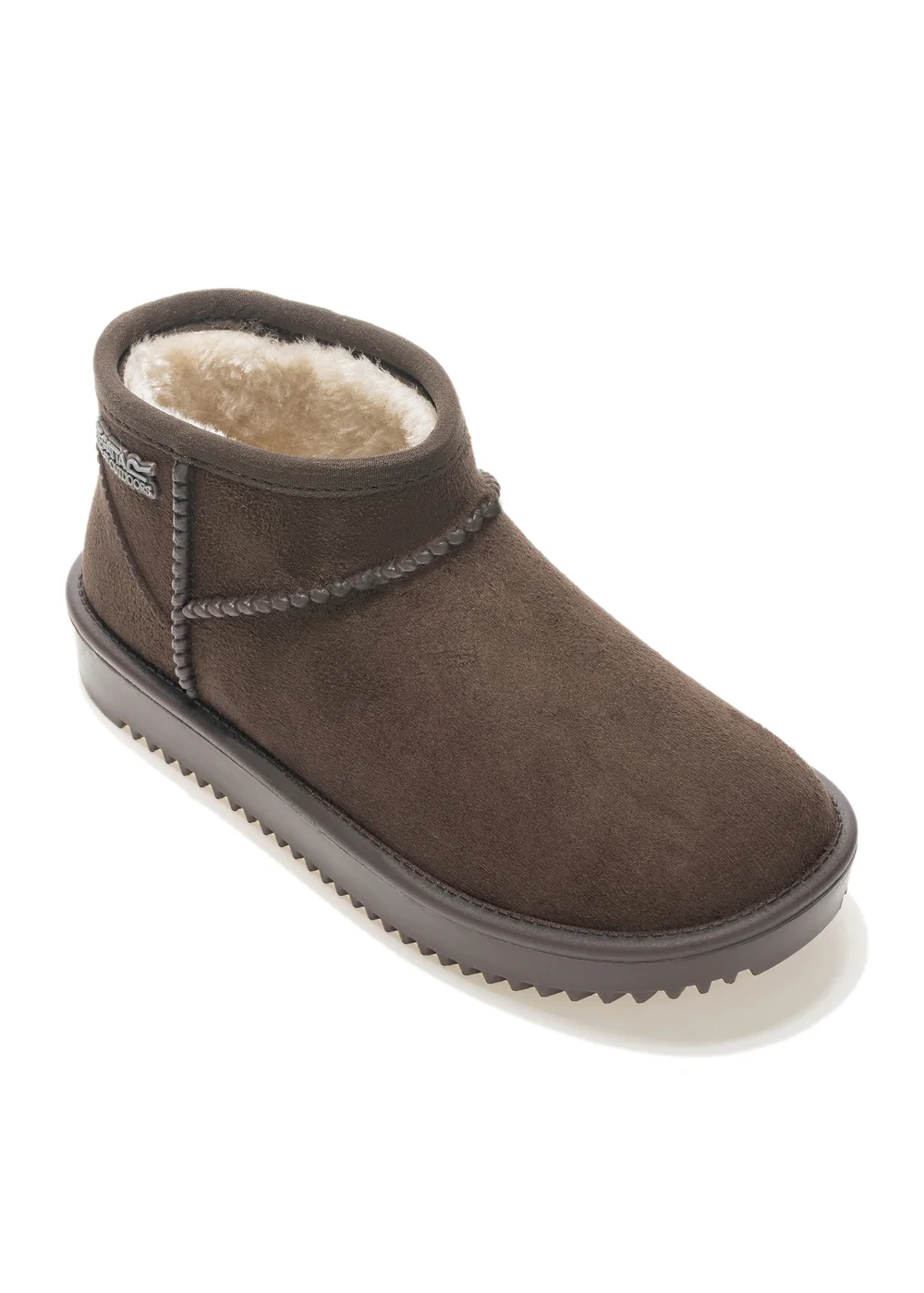Regatta Chocolate Kids' Risley Short Waterproof Boots (Younger 8 - Older 3) - 7 Infants Image 4