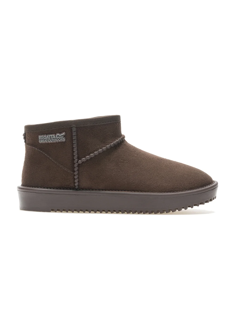 Regatta Chocolate Kids' Risley Short Waterproof Boots (Younger 8 - Older 3) - 7 Infants Image 1
