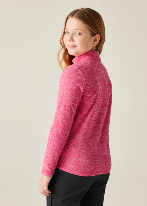 Regatta Candy Pink Kids' Hot Shot Marl Durable Fleece (3-16yrs) - 15-16 Yrs Image 2