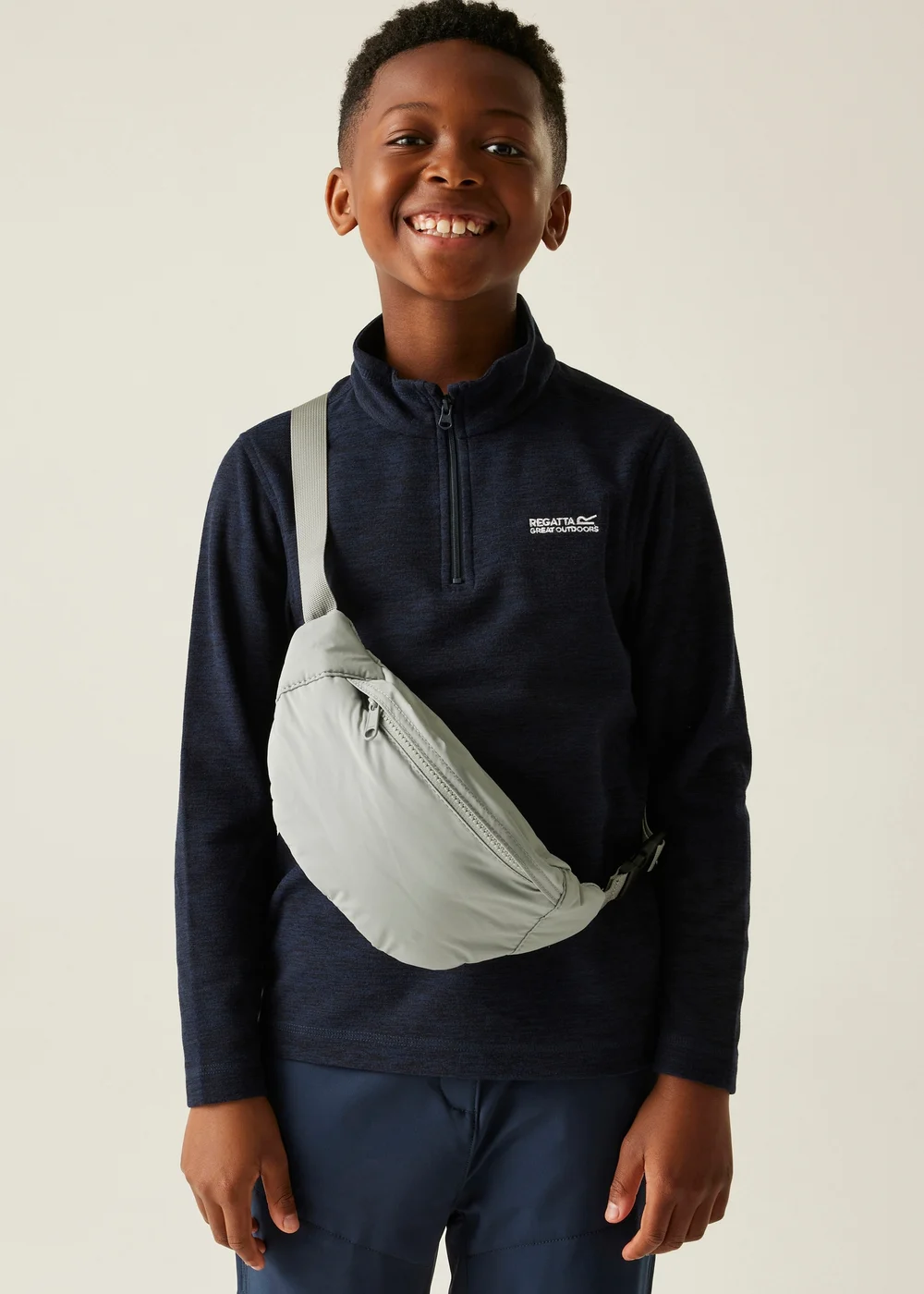 Regatta Ink Kids' Hot Shot Marl Durable Fleece (3-16yrs) - 3-4 Yrs Image 1