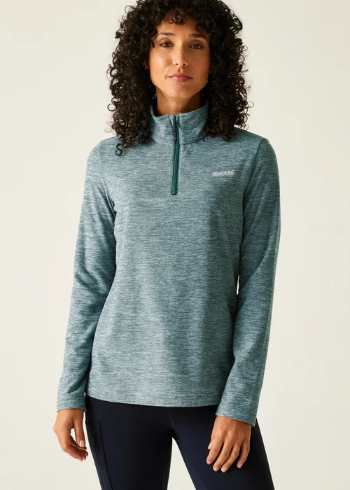 Regatta Forest Green Sweethart Marl Anti-Pill Fleece - 8 Image 1