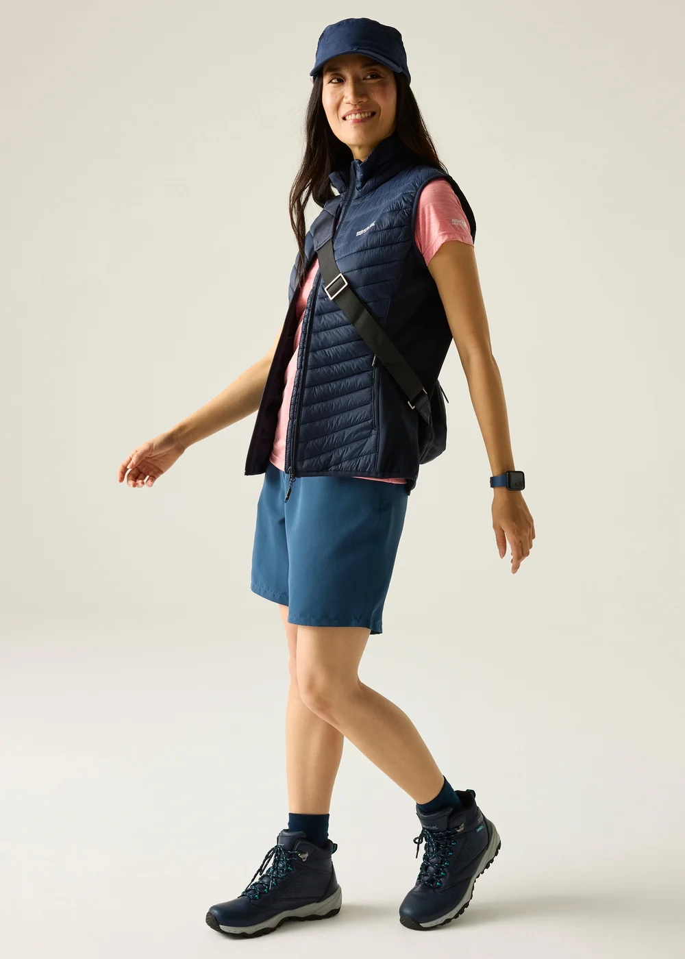 Regatta Navy Anderson Hybrid Water-Repellent Bodywarmer - 26 Image 3