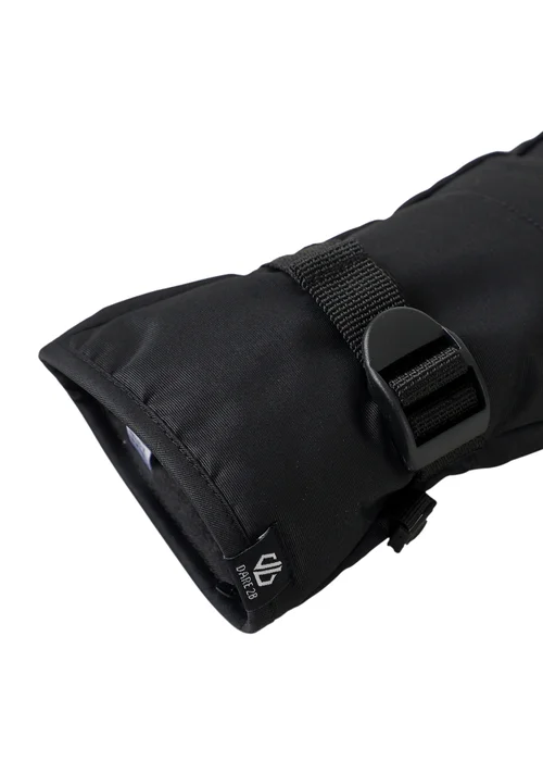 Dare2B Black Kids' Glacier Waterproof Gloves (4-13yrs) - 4-5 Yrs Image 3