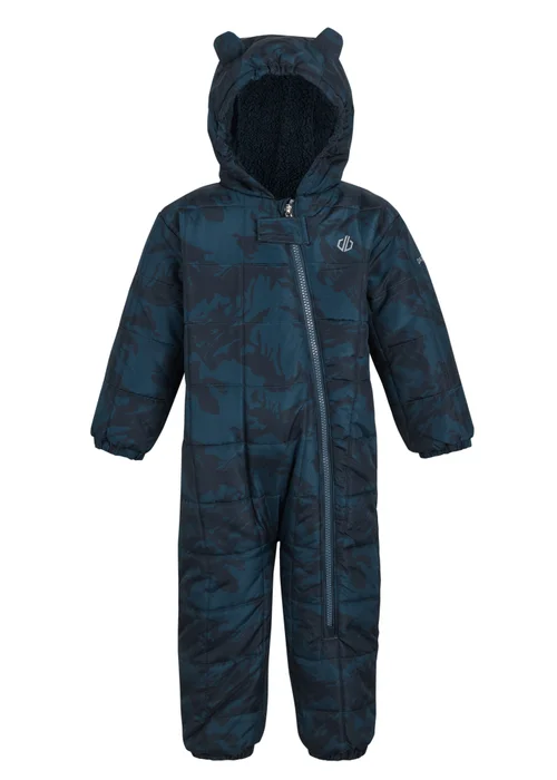 Dare2B Midnight Blue Kids' Bambino II Showerproof Waterproof Insulated Snowsuit (0-72 months) - 0-6 Months Image 5