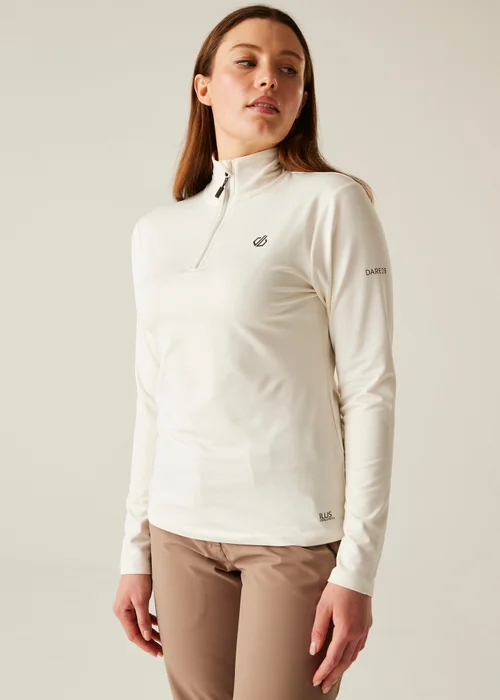 Dare 2b Warm Cream Lowline II Core Stretch Lightweight Midlayer - 8 Image 1