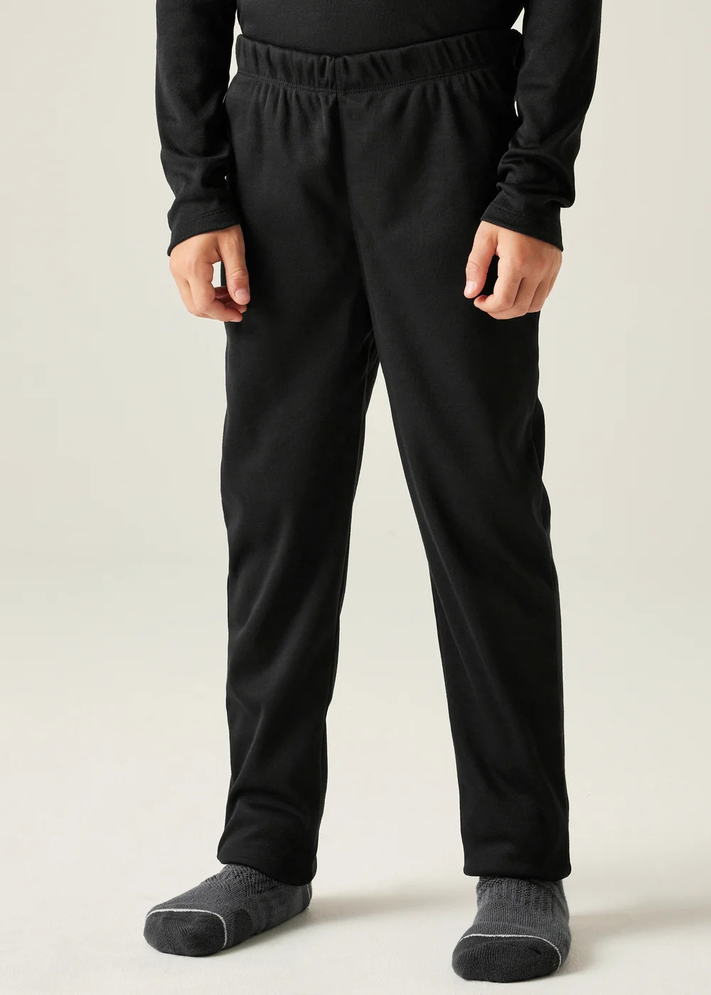Dare2B Black Kids' Elate III Lightweight Base Layer (3-16yrs) - Age 11-12 Years Image 4