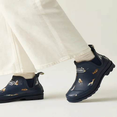 Regatta Lady Harper Enkelhoge Dames Wellies - Waterdichte Lage Rubberlaarzen