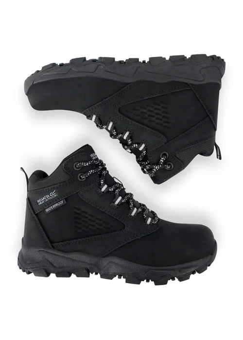 Regatta Black Kids' Amble Waterproof Boots (Younger 9 - Older 6) - 2 Image 3