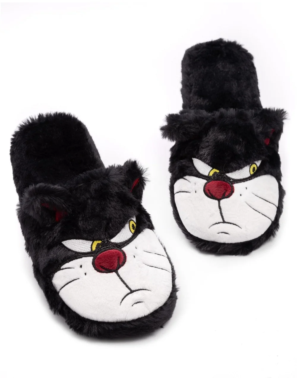 Disney Black Cinderella Mule Slippers - 7-8 Image 1