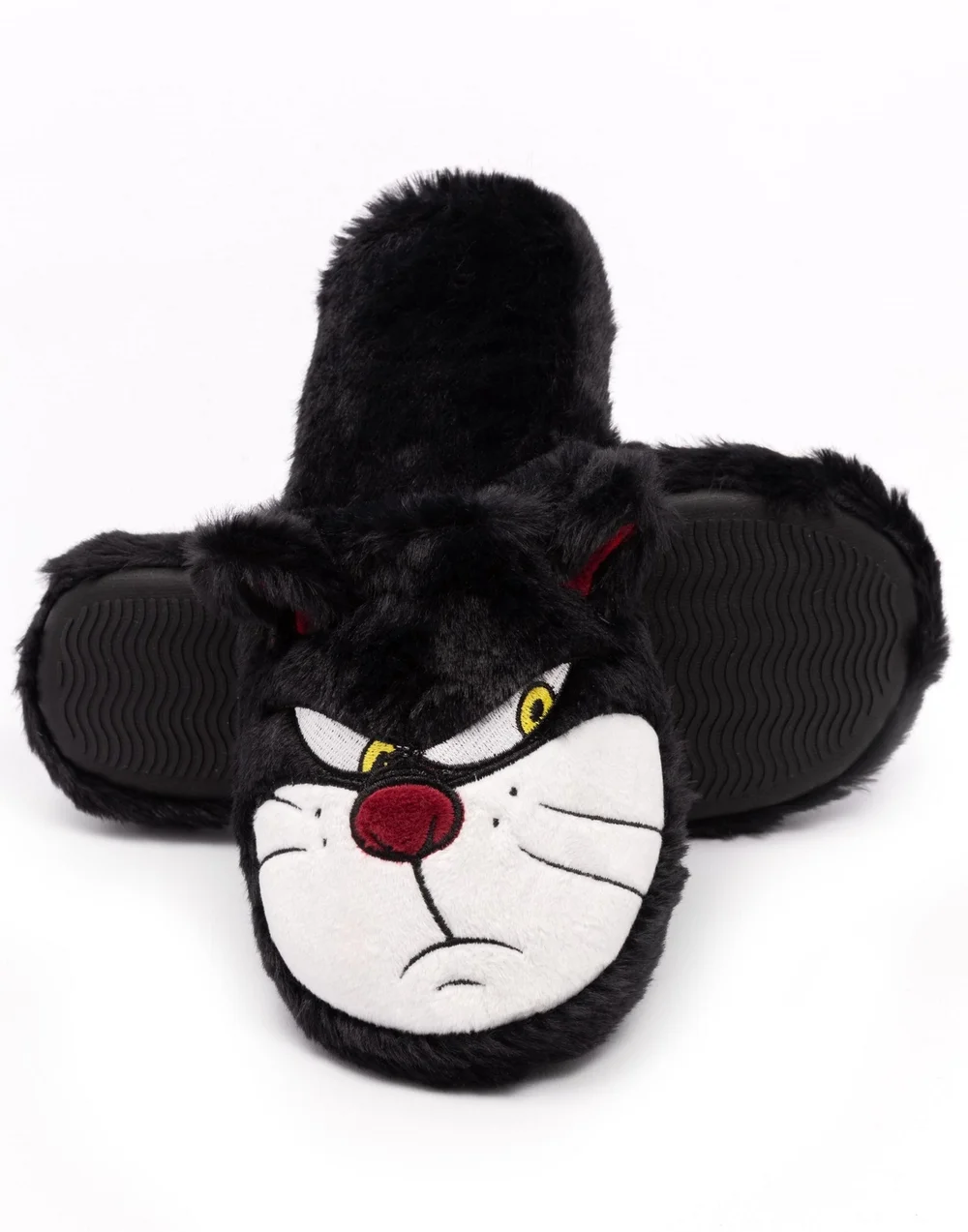Disney Black Cinderella Mule Slippers - 7-8 Image 2