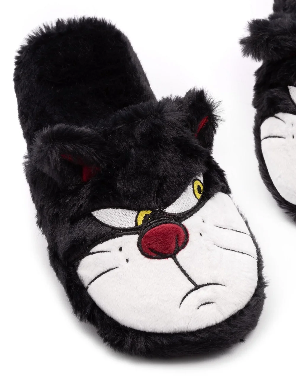 Disney Black Cinderella Mule Slippers - 7-8 Image 5