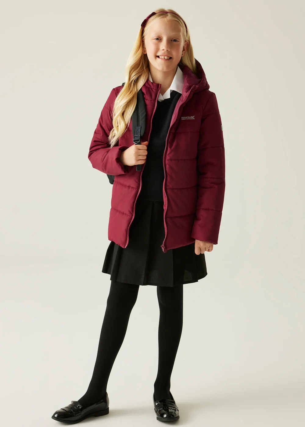 Regatta Ruby Kids' Halkner Reflective Jacket (3-16yrs) - 11-12 Yrs Image 3