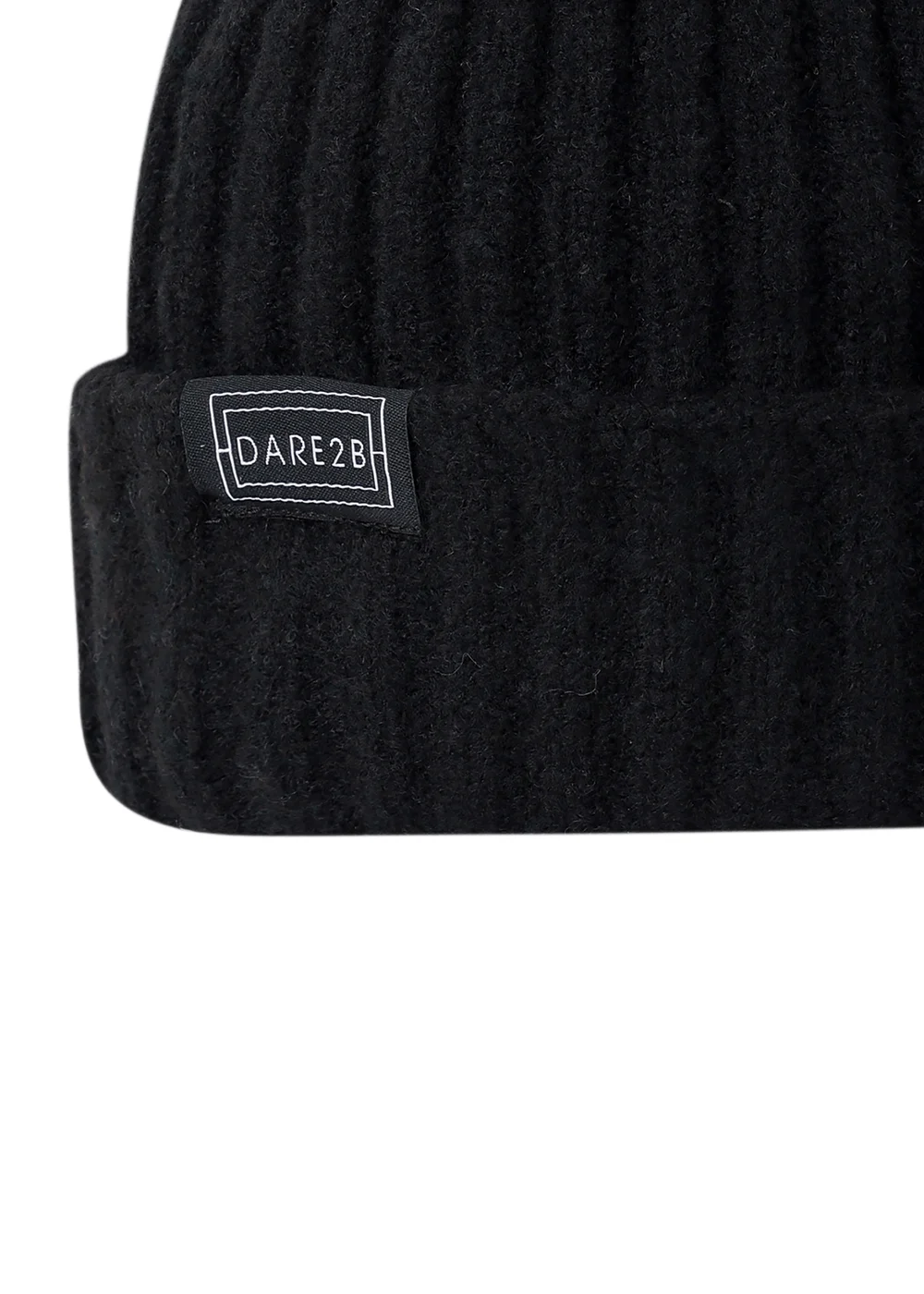 Dare2B Black Freestyle Beanie - One Size Image 3