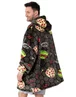 Teenage Mutant Ninja Turtles Grey Pizza Blanket Hoodie - One Size Image 2
