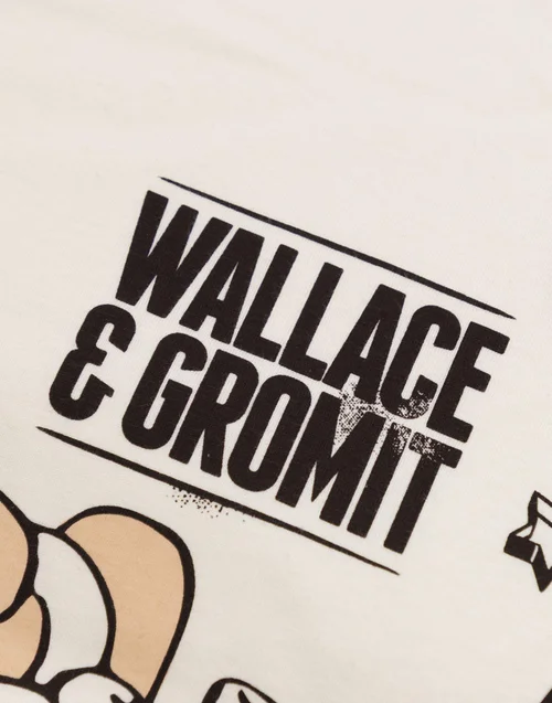 Wallace And Gromit Off-White Tea Time Pyjama Set - XL Image 5