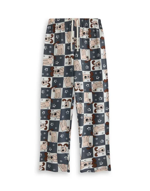 Wallace And Gromit Off-White Tea Time Pyjama Set - XL Image 4