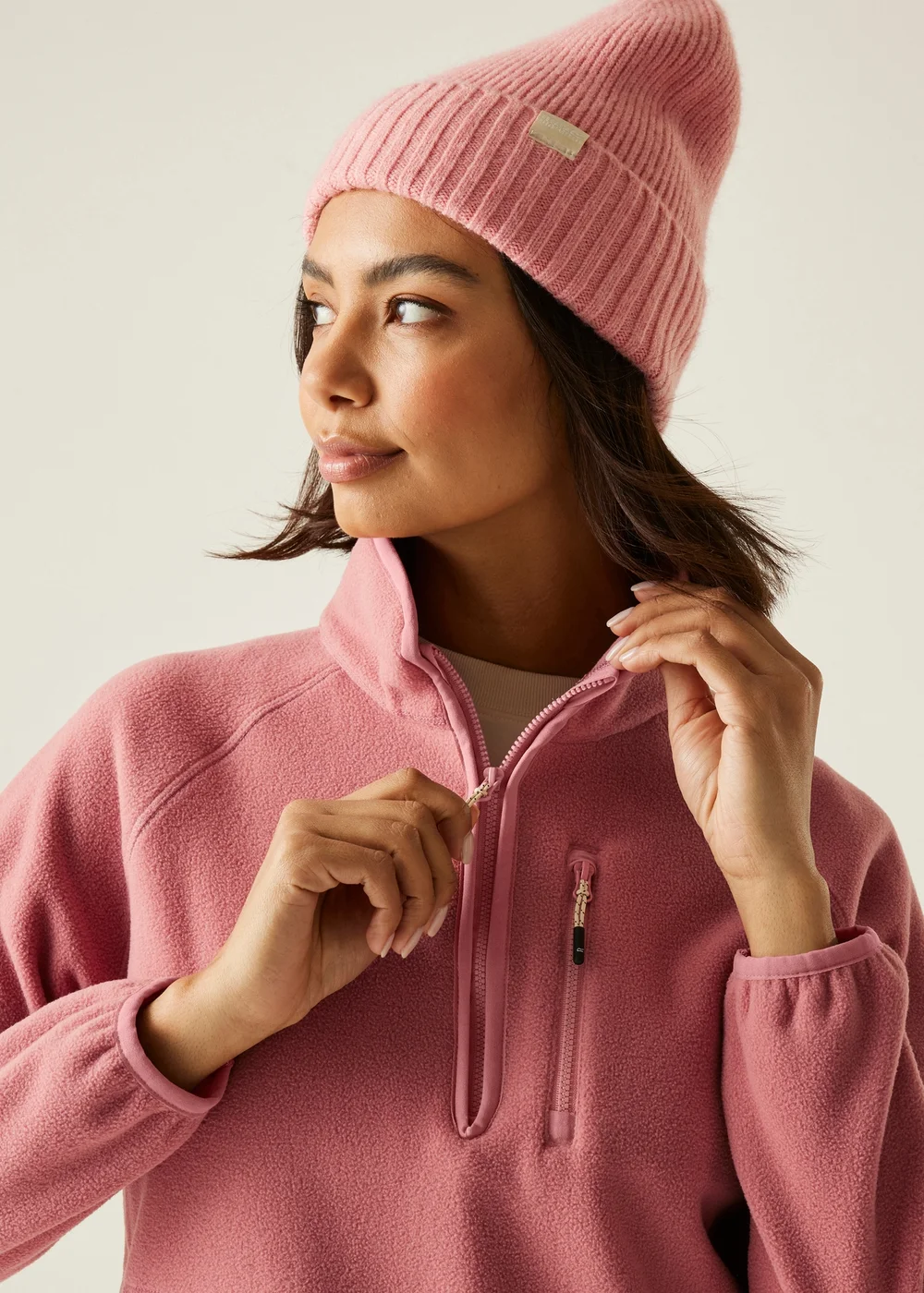 Regatta Dusty Pink Frankie Half Zip Lightweight Fleece - 20 Image 6