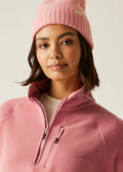 Regatta Dusty Pink Frankie Half Zip Lightweight Fleece - 20 Image 5