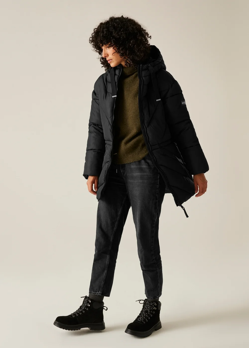 Regatta Black Rusey Durable Jacket - 20 Image 3