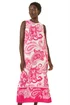 Roman Pink Paisley Print A-Line Midi Dress - 14 Image 1