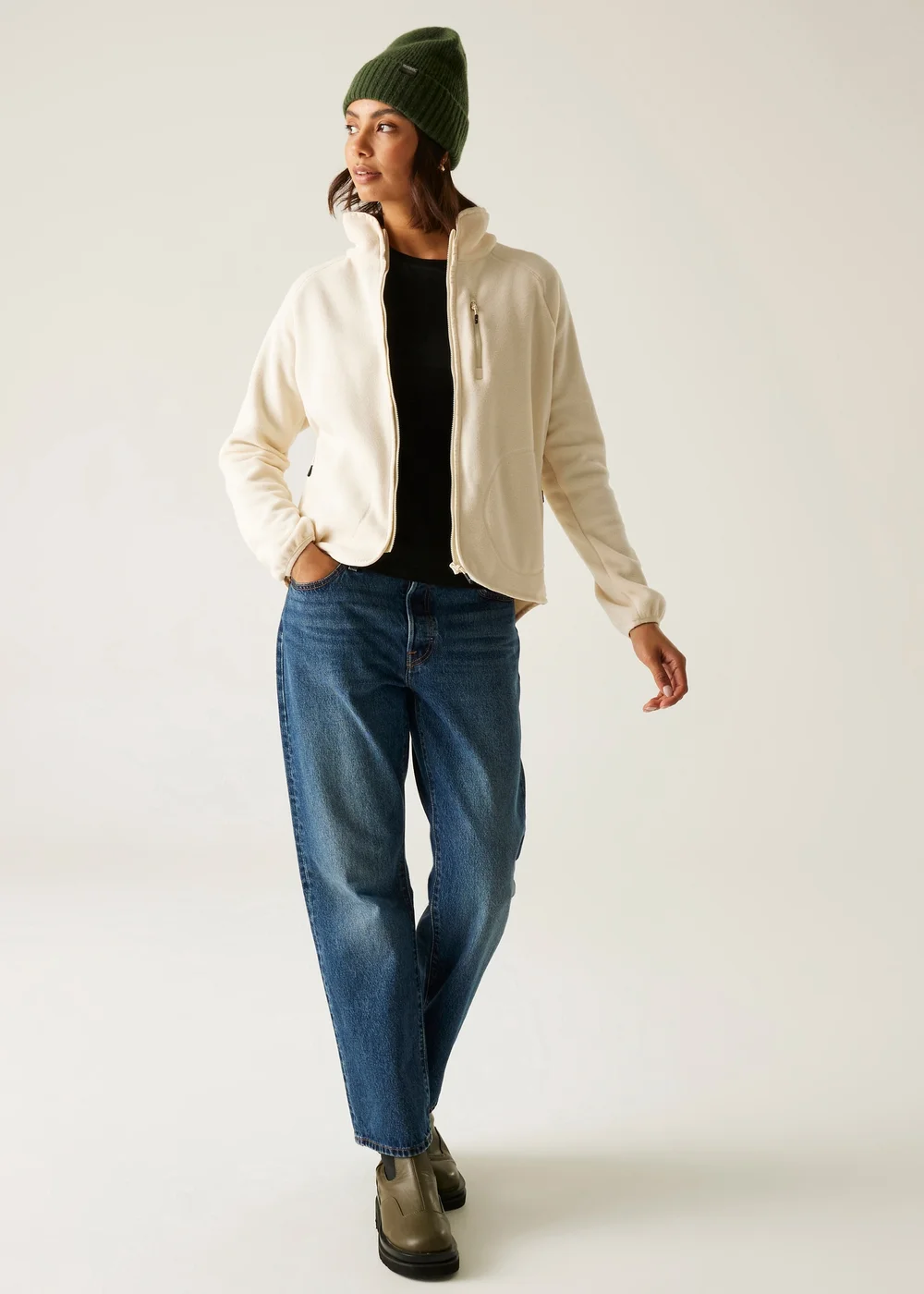 Regatta Light Vanilla Frankie Full Zip Fleece - 20 Image 3