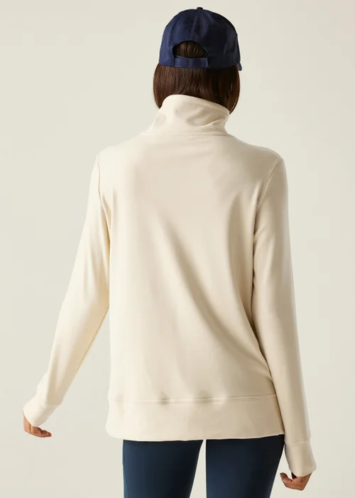 Regatta White Demmi Half Zip Fleece - 12 Image 2