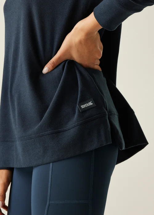 Regatta Ink Demmi Half Zip Fleece - 10 Image 5