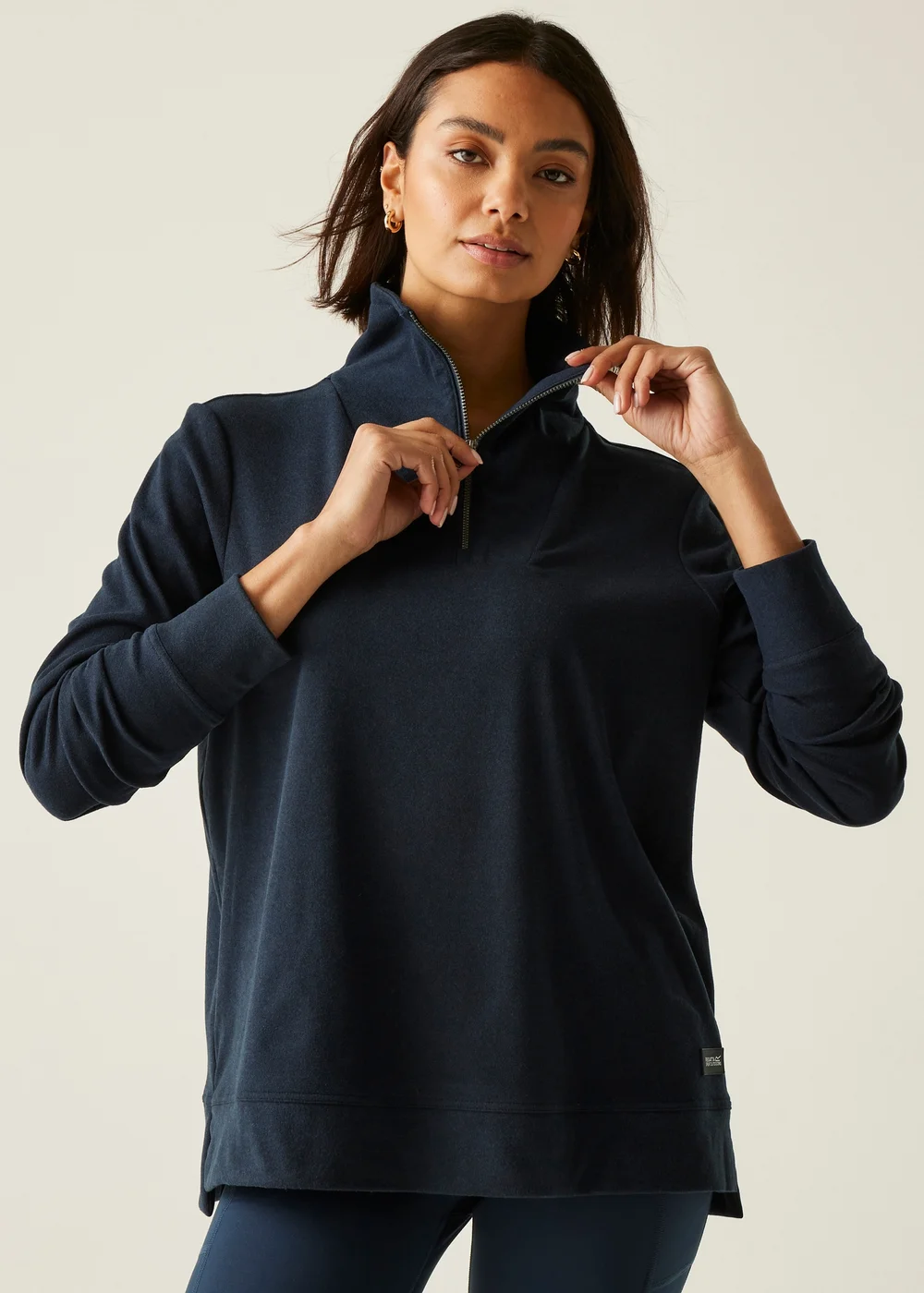 Regatta Ink Demmi Half Zip Fleece - 10 Image 1