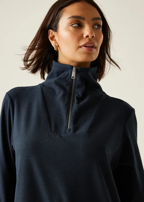 Regatta Ink Demmi Half Zip Fleece - 10 Image 6
