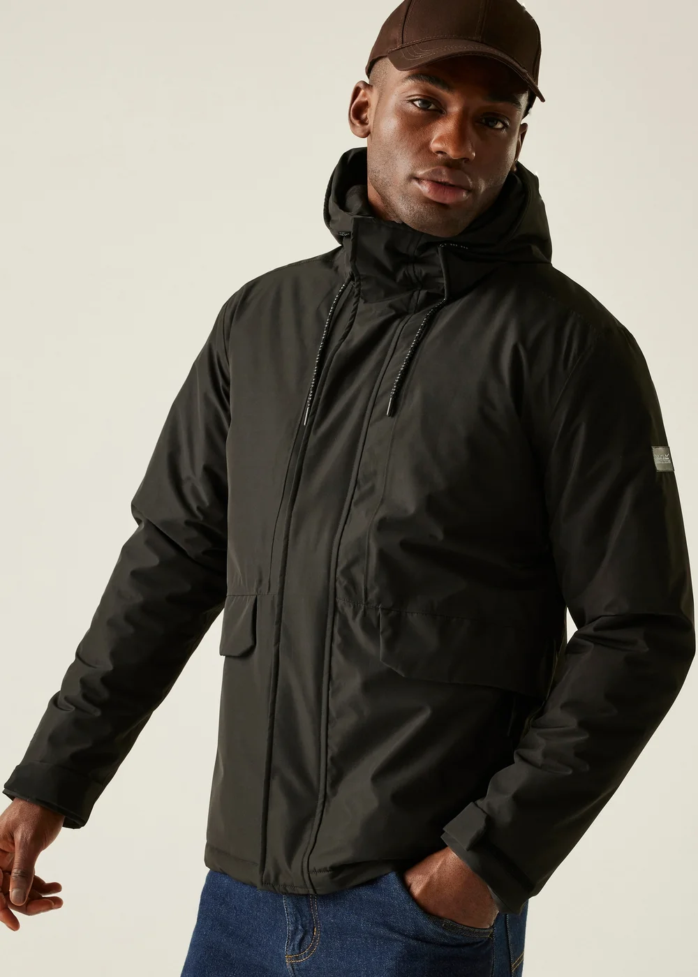 Regatta Black Sterlings Waterproof Insulated Jacket - 2XL Image 3