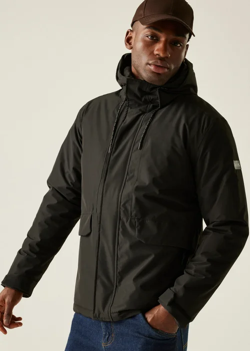 Regatta Black Sterlings Waterproof Insulated Jacket - 2XL Image 3