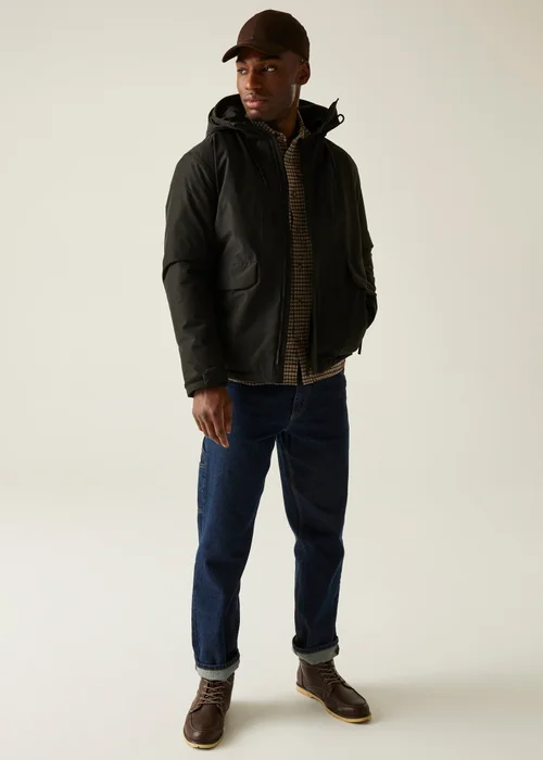 Regatta Black Sterlings Waterproof Insulated Jacket - 2XL Image 4