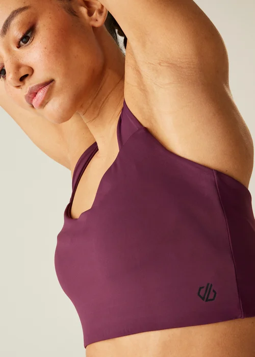 Dare 2b Aubergine Swift III Antibacterial Bra - Small Image 5