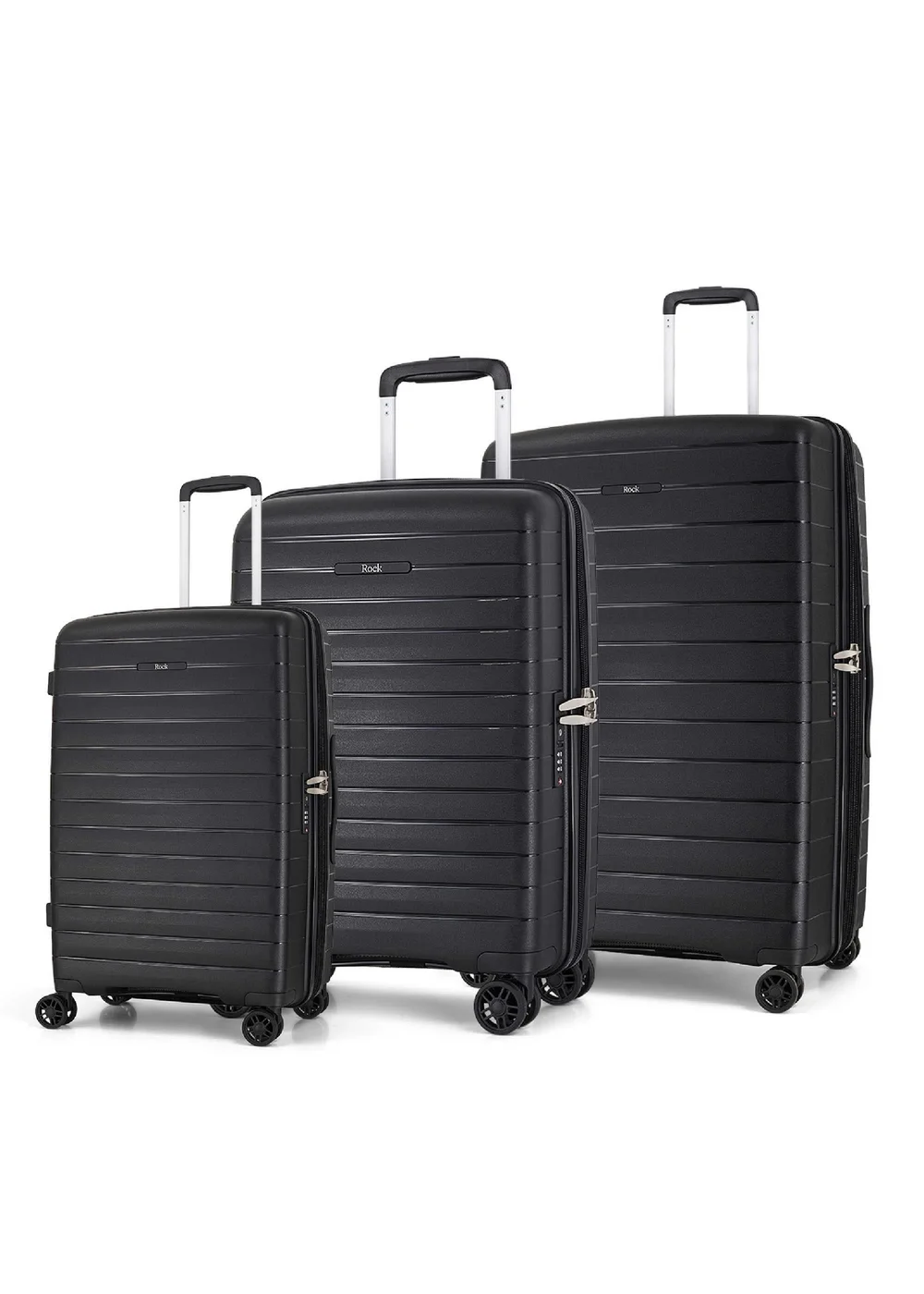 Rock Palma Suitcase Black - Cabin Image 1