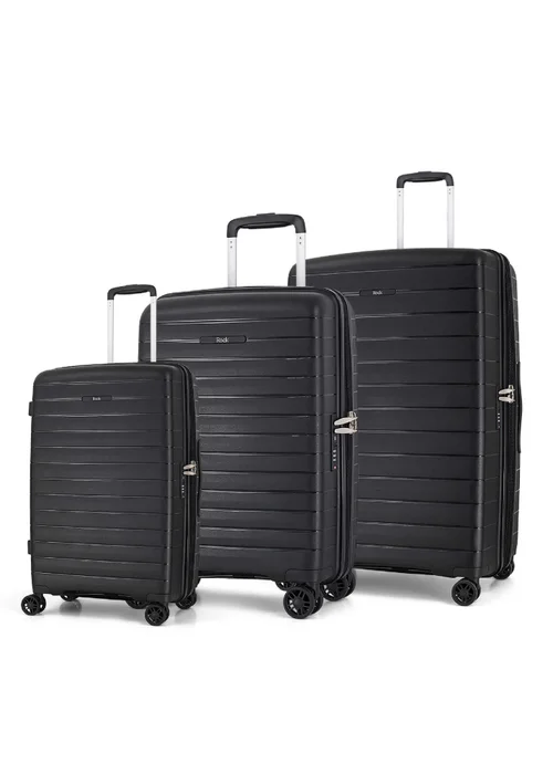 Rock Palma Suitcase Black - Cabin Image 1