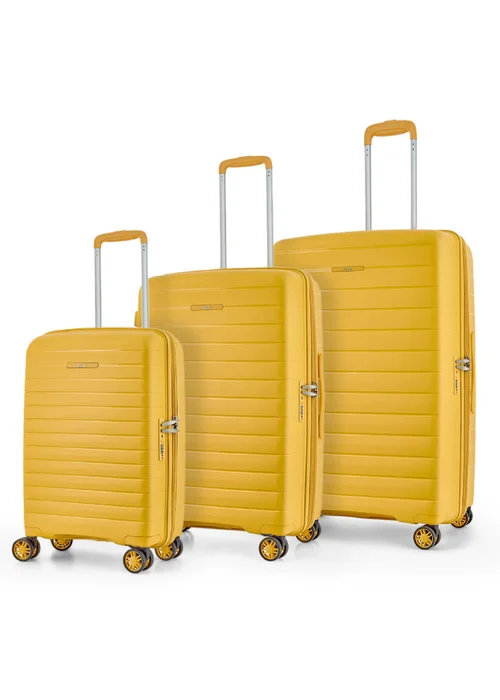 Rock Palma Suitcase Yellow - Cabin Image 1