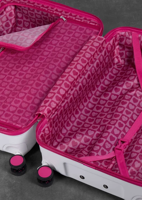 Rock Love Island Suitcase White/Pink - Cabin Image 5