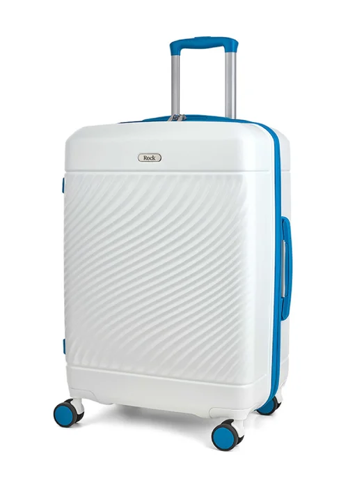 Rock Love Island Suitcase White/Blue - Cabin Image 2