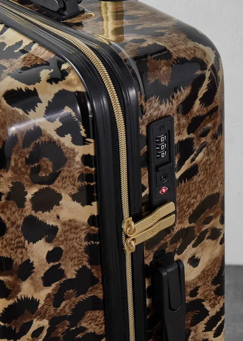 Rock Savannah Suitcase Gold Leopard - Cabin Image 5