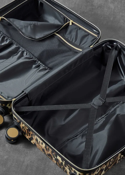 Rock Savannah Suitcase Gold Leopard - Cabin Image 4